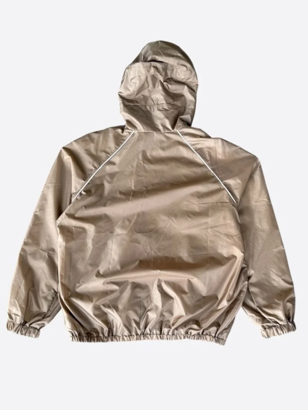 Gucci Brown Nylon Windbreaker